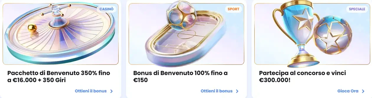 Bonus di Benvenuto Casinolab